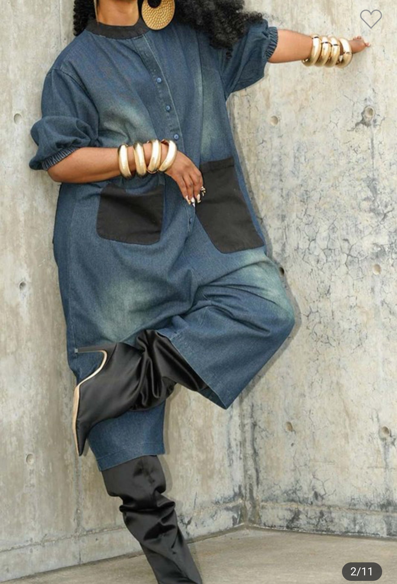Denim Jumpsuit